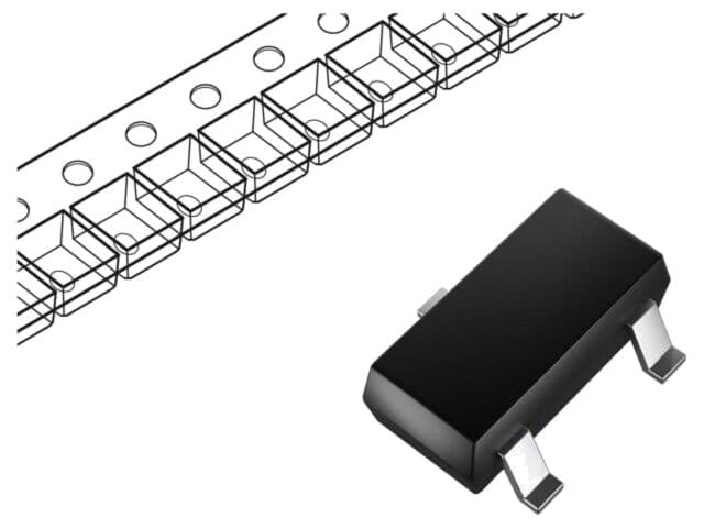 Tranzistor NPN SMD 500V SOT23