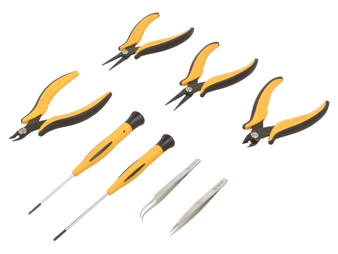 Kit PIERGIACOMI K8-1: Pensete, Clești, Șurubelnițe și Geantă pentru Utilizare Generală