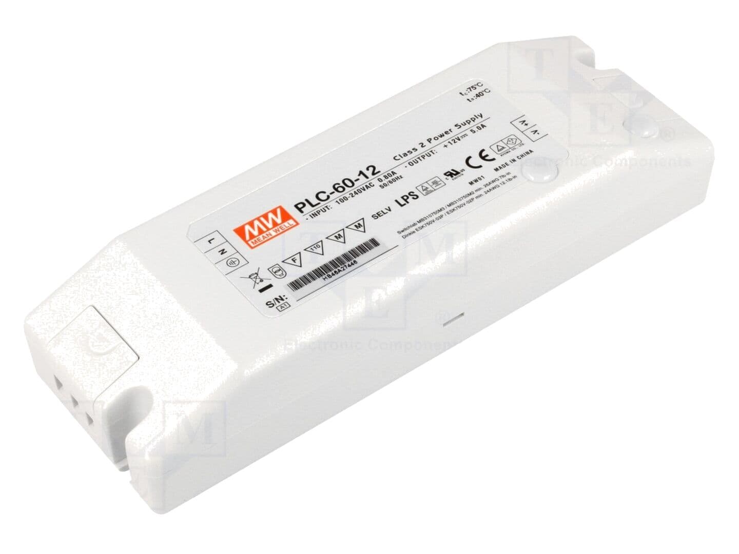 Alimentator LED 60W 12VDC, protecție împotriva suprasarcinilor