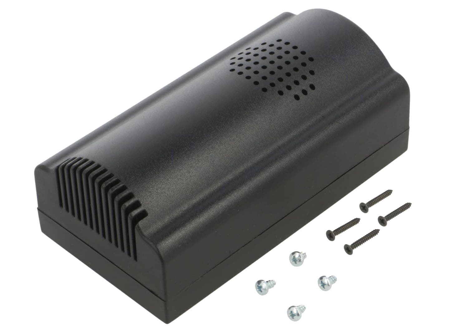 Carcasă alarmă ABS neagră 125x67x51mm