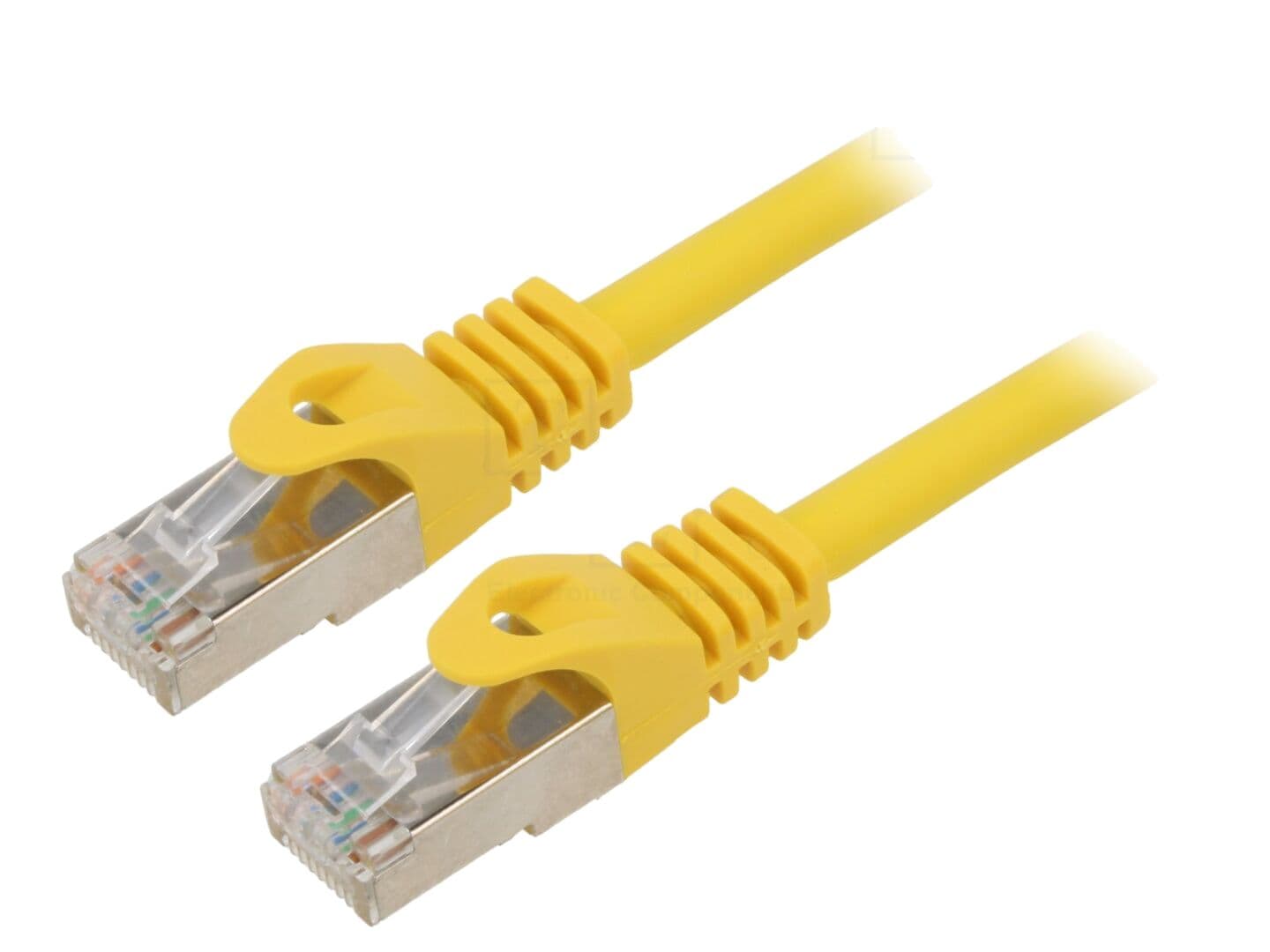 Patch cord S/FTP Cat 6a 15m cu RJ45 - Cablu de rețea de calitate