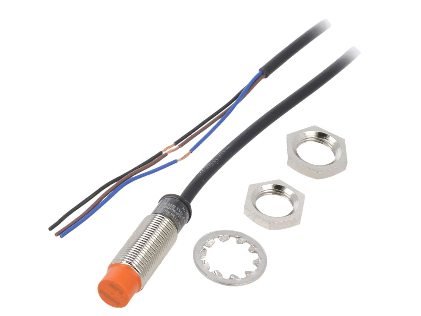 Senzor inductiv PNP/NC M12 0-4mm