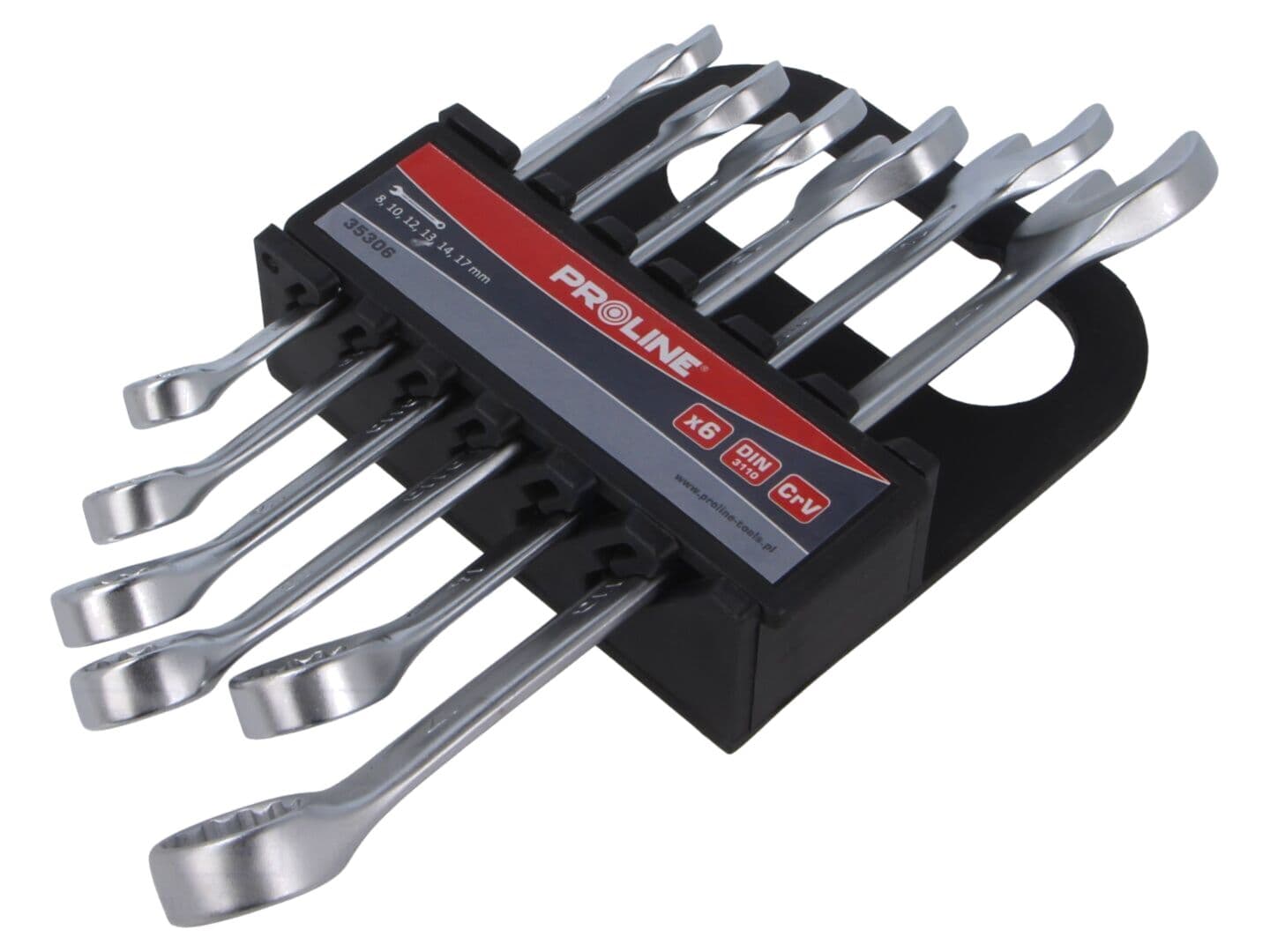 Set chei combinate PROLINE oțel crom-vanadium 6 piese