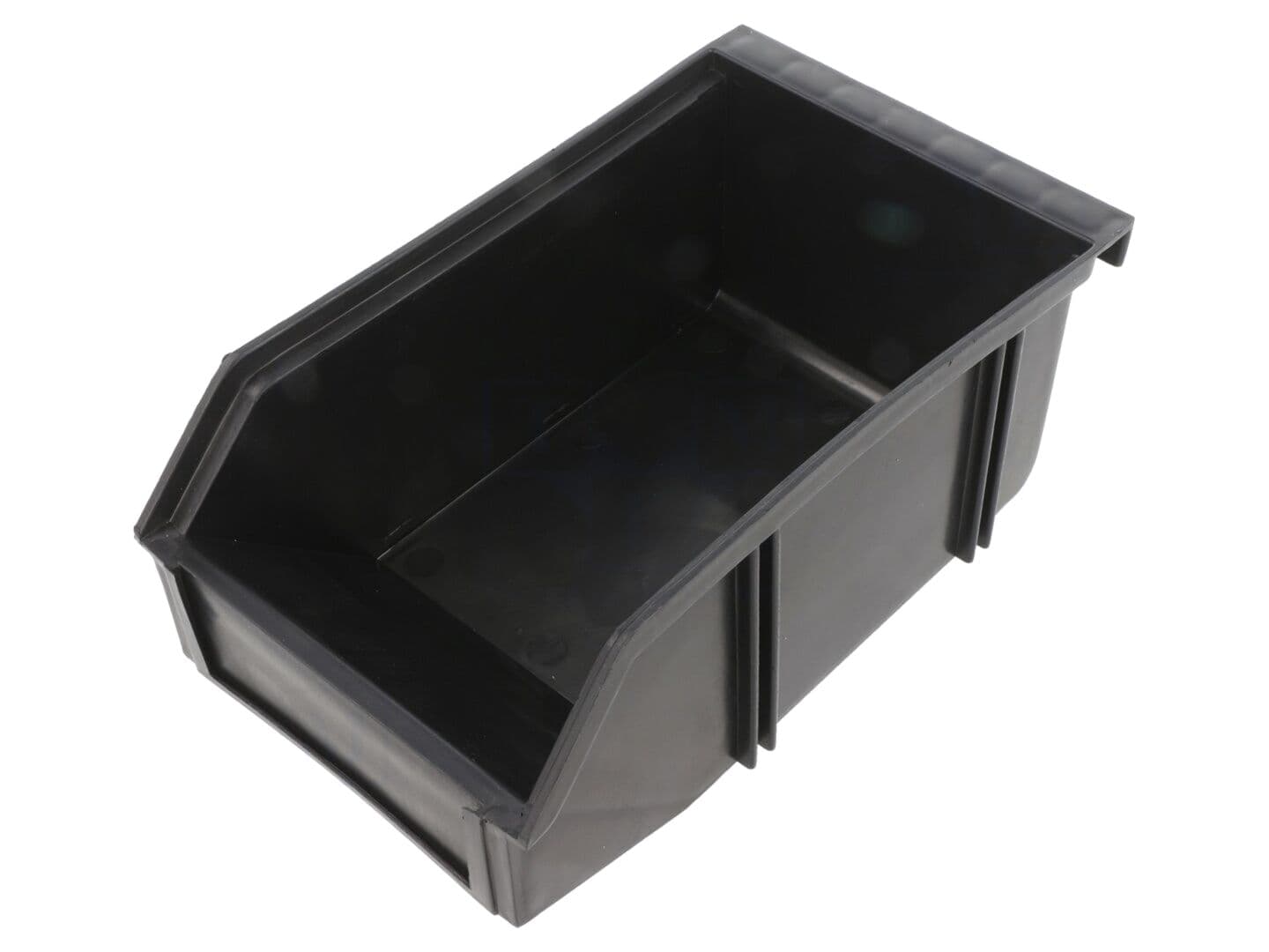 Cuvă ESD 160mm x 98mm x 70mm, neagră, pentru componente electronice