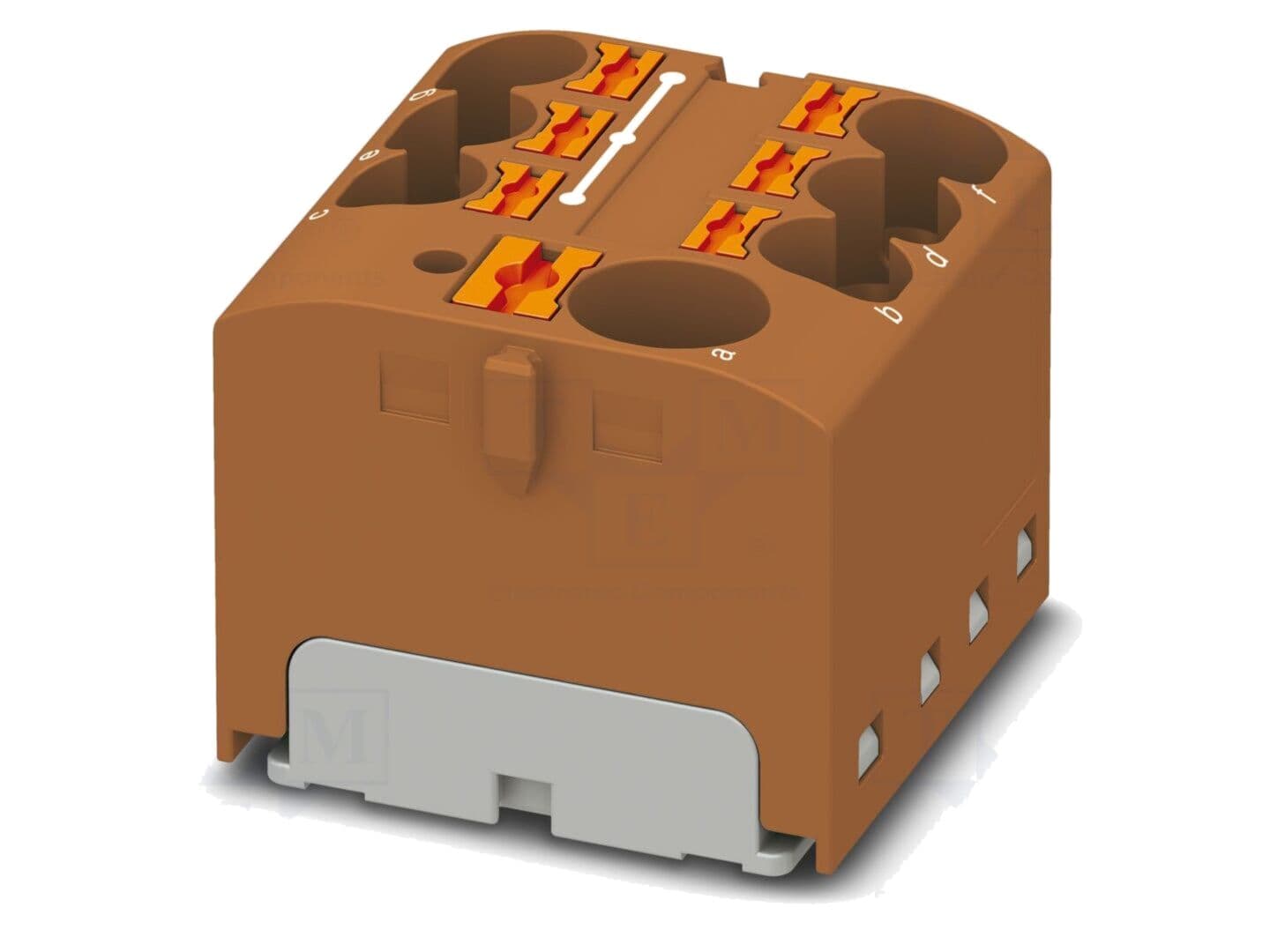 Conector de șine 32A 450V push-in