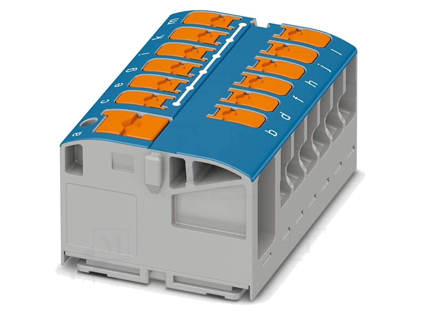 Conector de șine 24A, 450V, push-in