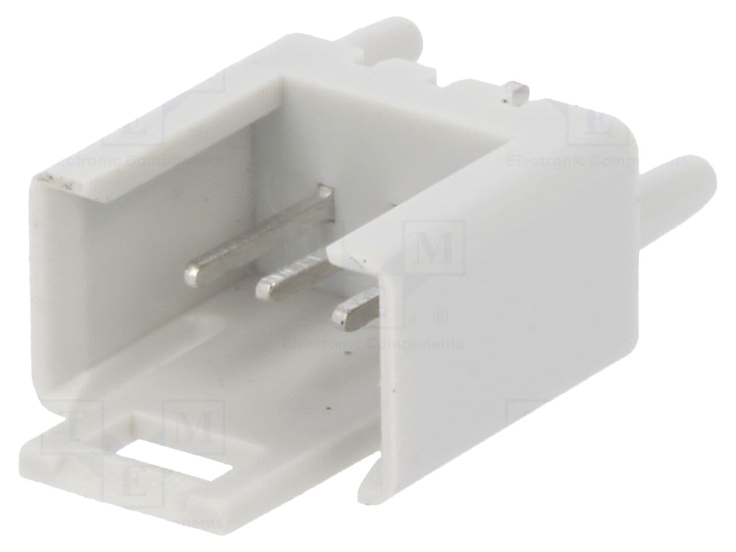 Conector IDC soclu tată 3 pini, drept, THT, 2,54 mm