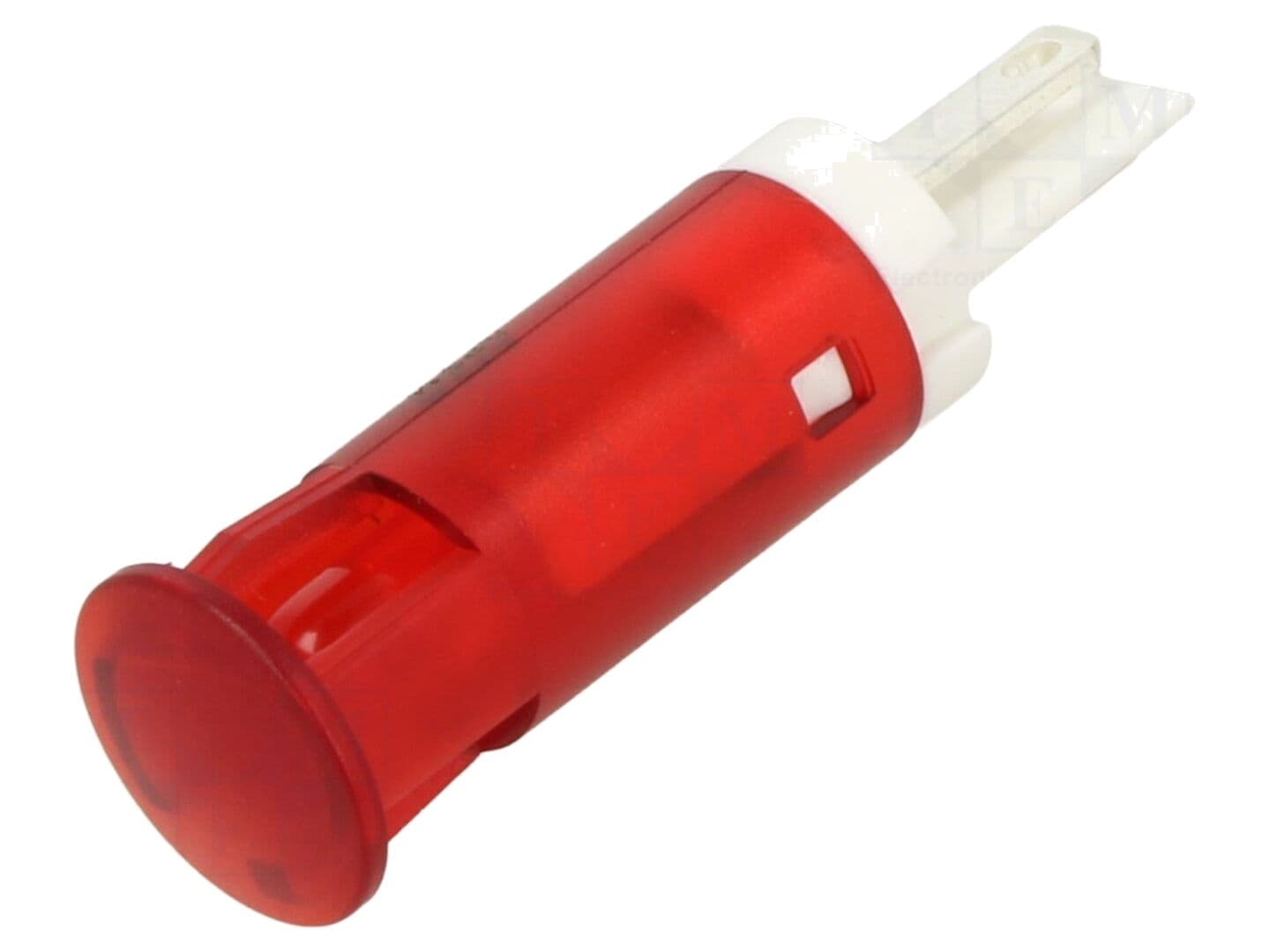 Lampă de control LED roşie plată Ø10mm, 12V DC - APEM