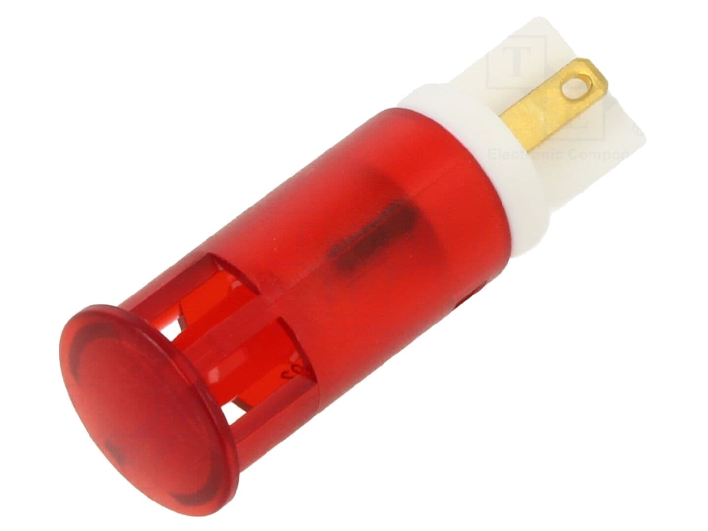 Lampă de control LED roşie Ø12mm, 12V DC, APEM
