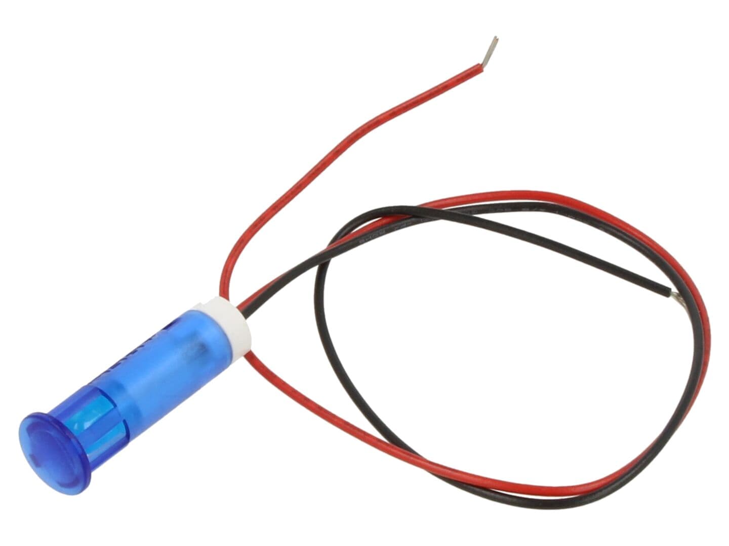 Lampă de control LED albastră Ø8mm, 12V DC, APEM