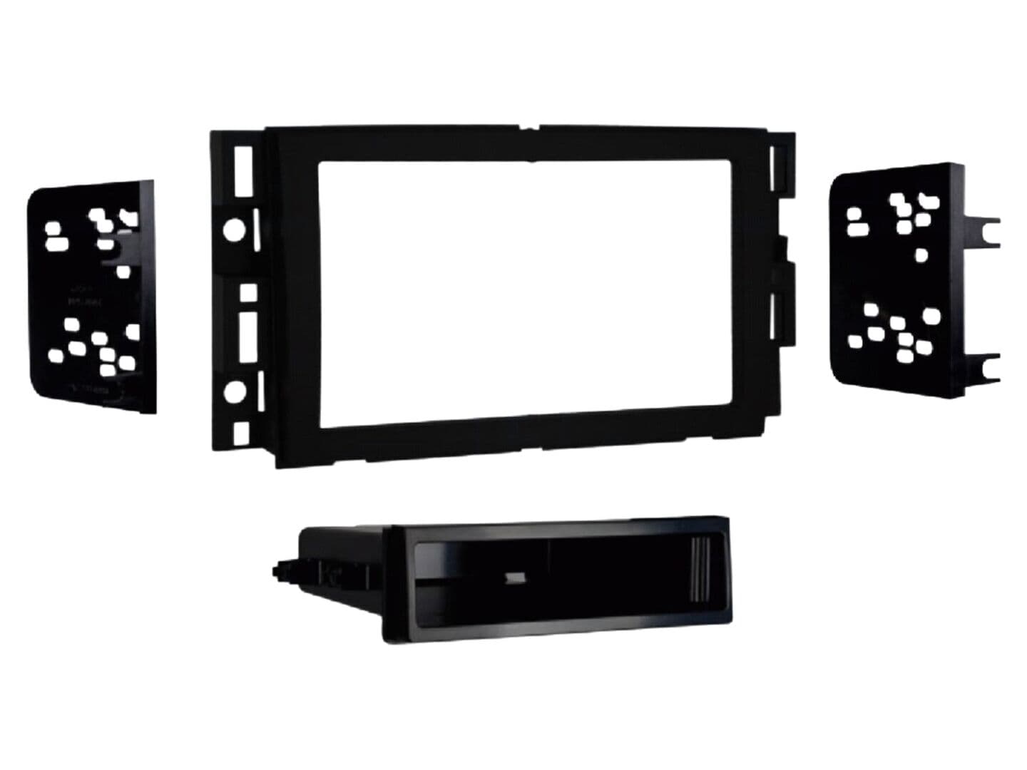 Cadru radio 2 DIN ACV pentru Chevrolet, Buick, GMC, Hummer, Pontiac, Saturn, Suzuki