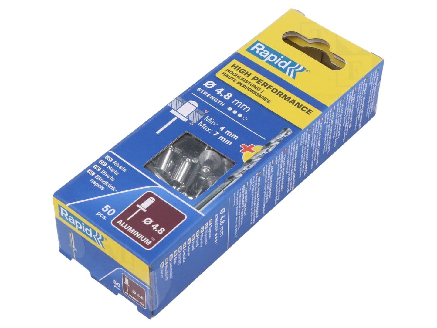 Nituri Aluminiu 4.8mm x 10mm - 50 Buc.
