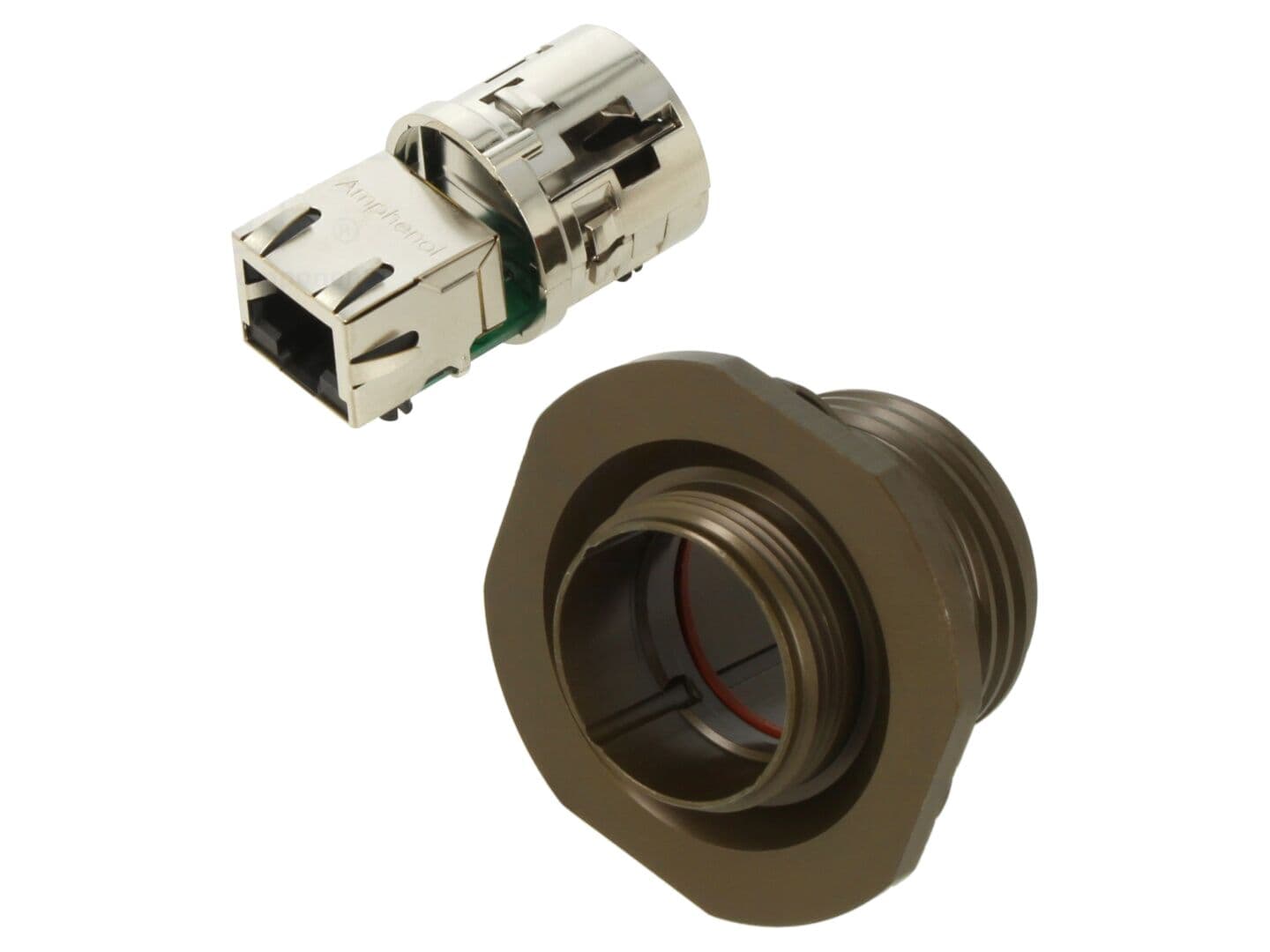 Adaptor RJF 8p8c Cat 5e IP67 - Conexiune de înaltă calitate