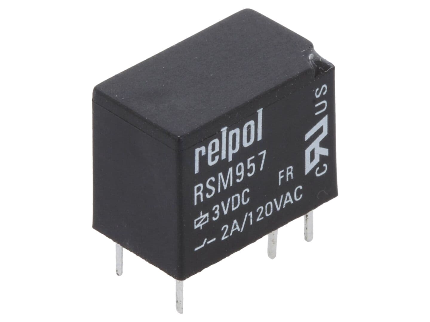 Releu electromagnetic SPDT 3VDC, 2A, miniatură RSM957