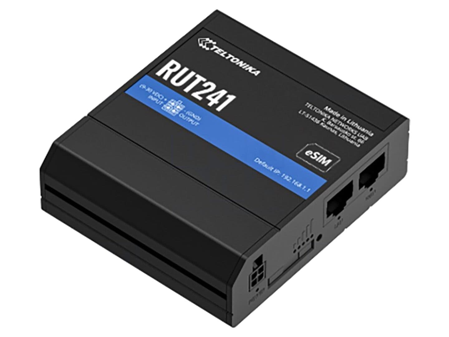 Router LTE Teltonika 4G DDR2 16MB Flash 128MB RAM 83x25x74mm