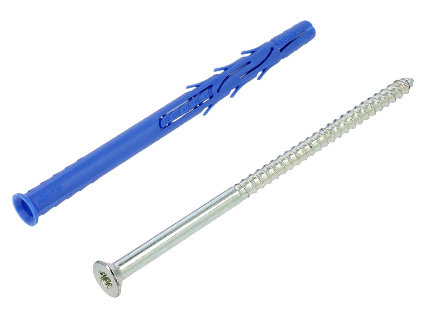 Diblu pin cu șurub 8x120mm oțel zincat - 50 buc