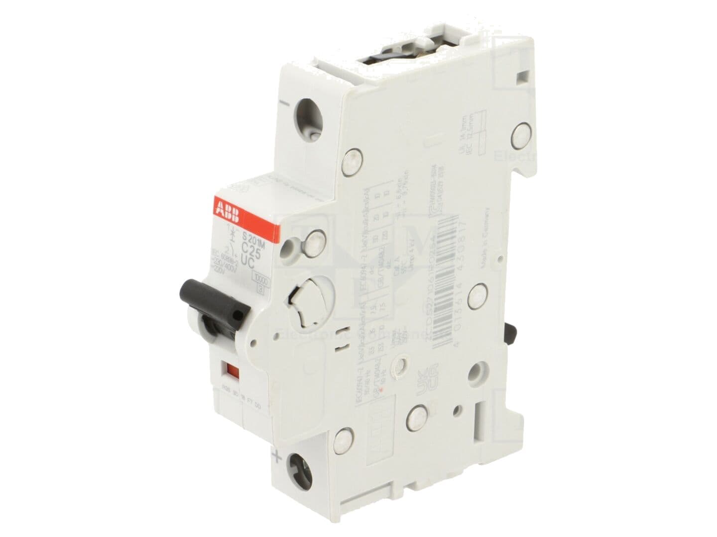 Întrerupător de Supracurent ABB 25A, 230VAC, 220VDC, 1 Poli