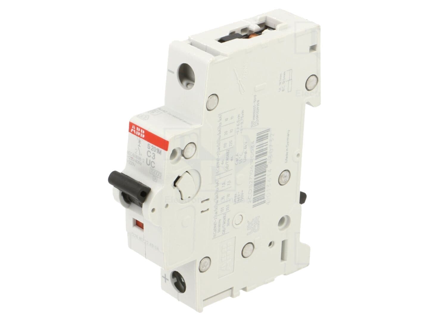 Întrerupător de supracurent ABB - 230VAC, 3A, 1 Poli
