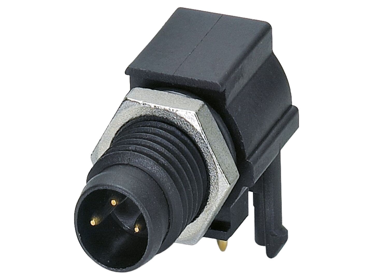 Conector M8 tată cu 3 pini, 4A, 48V, IP67, în unghi - PHOENIX CONTACT