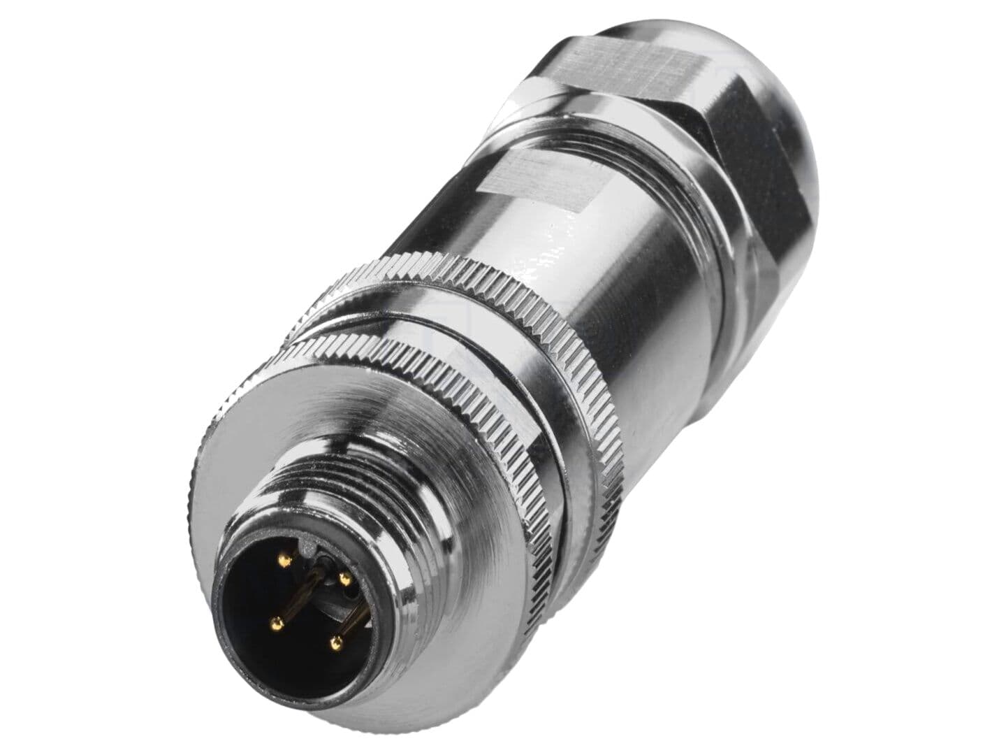 Conector M12 cu 4 pini, IP67, terminal cu șurub - PHOENIX CONTACT