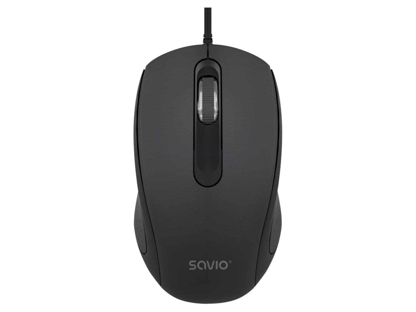 Mouse neagră USB A cu cablu