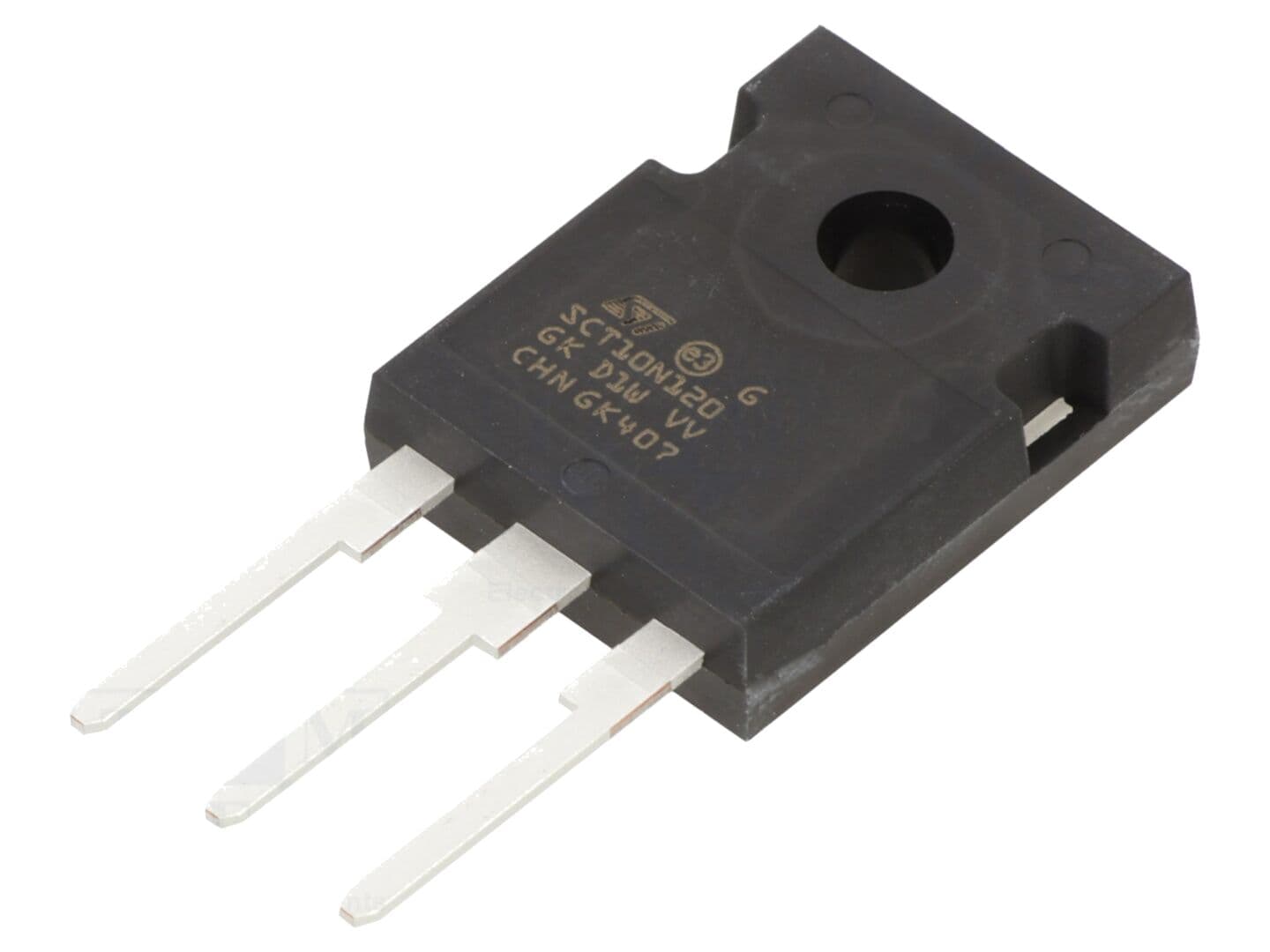 Tranzistor N-MOSFET SiC 1,2kV 12A SCT10N120 STMicroelectronics