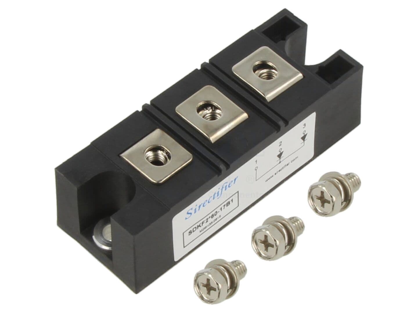 Modul diodă dublă catod comun 1,7kV 60A x2 SIRECTIFIER