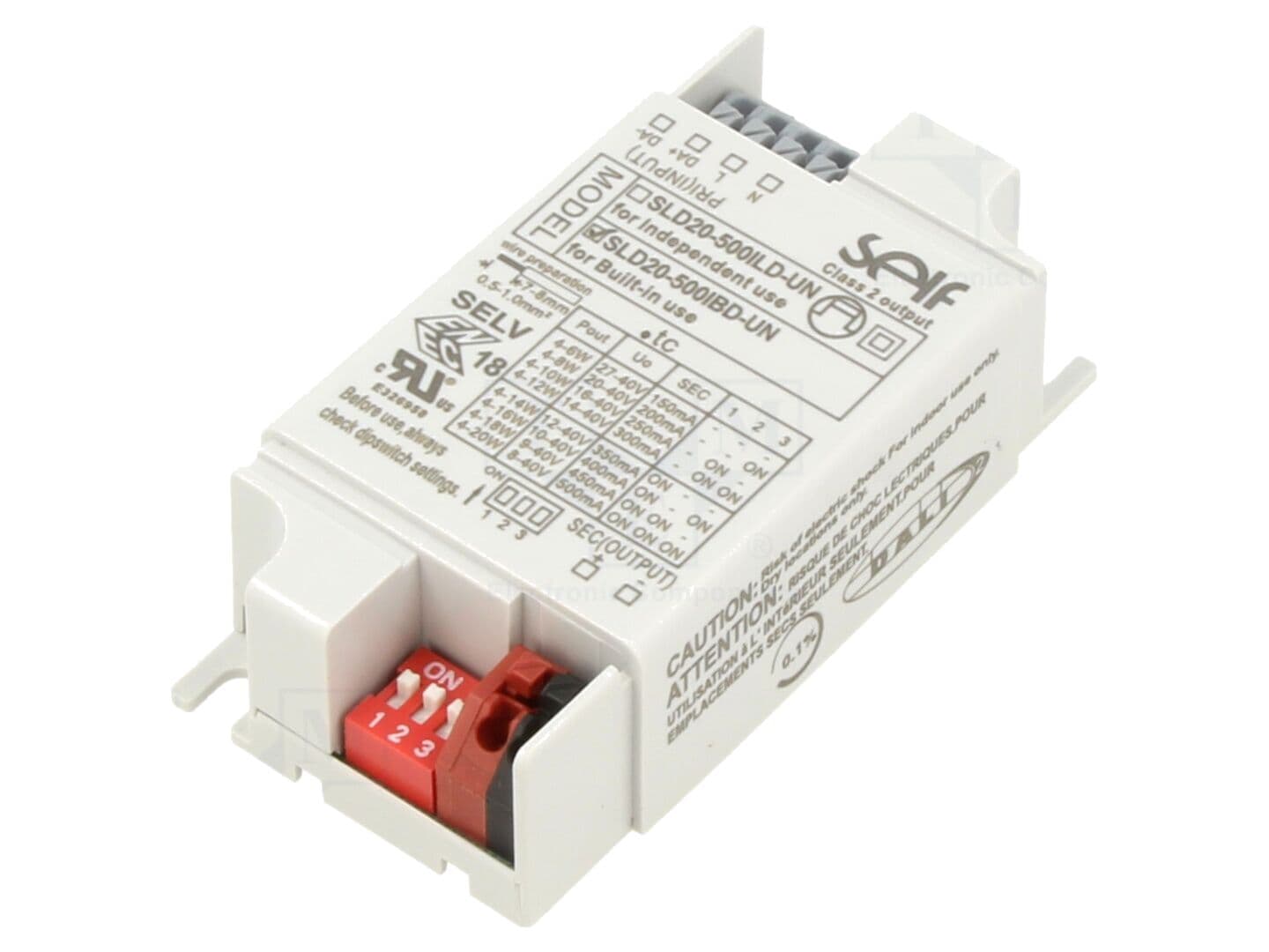 Alimentator LED pulsatoriu 20W, 8–40V DC, IP20