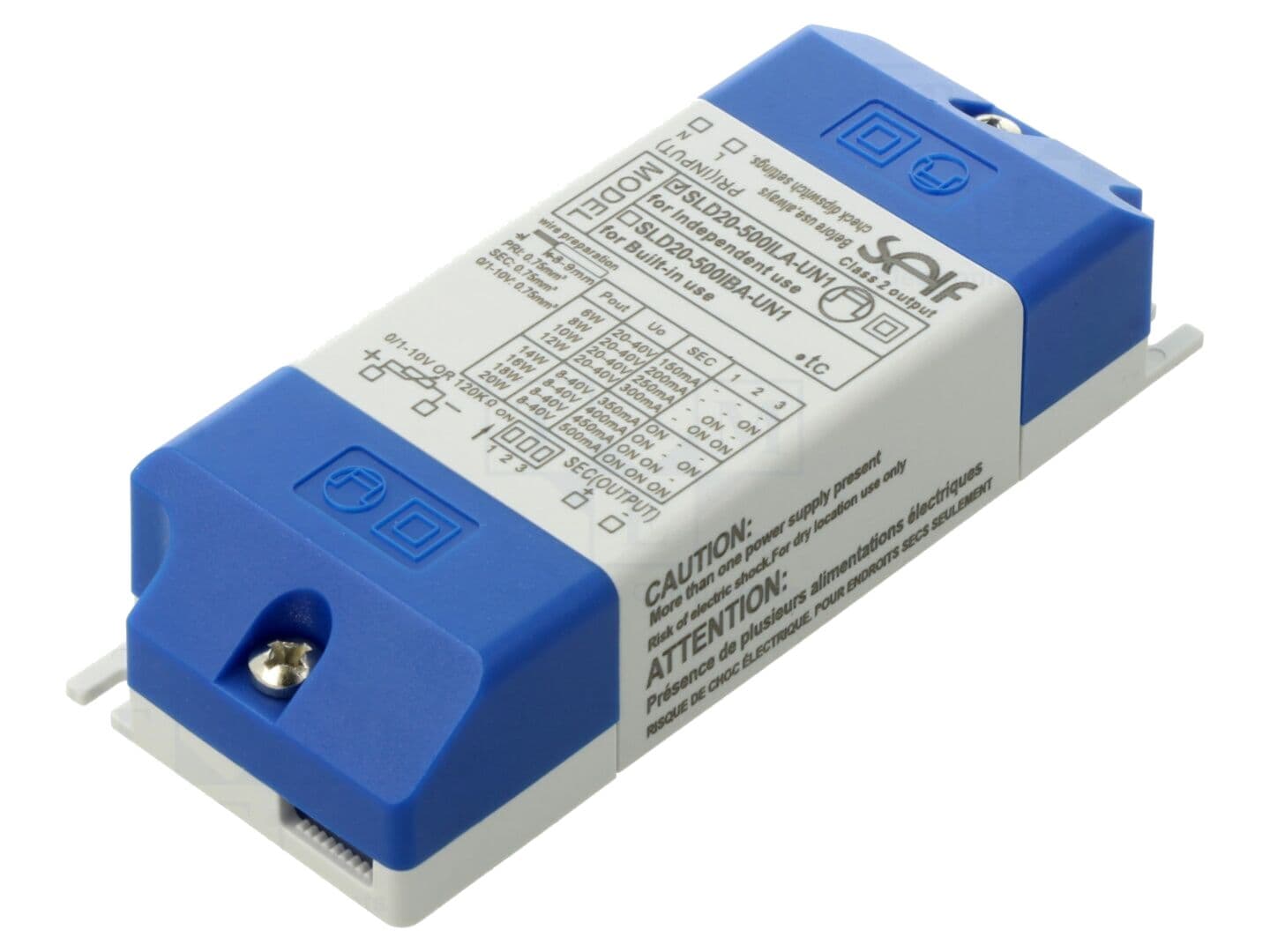 Alimentator LED 20W 8÷40VDC