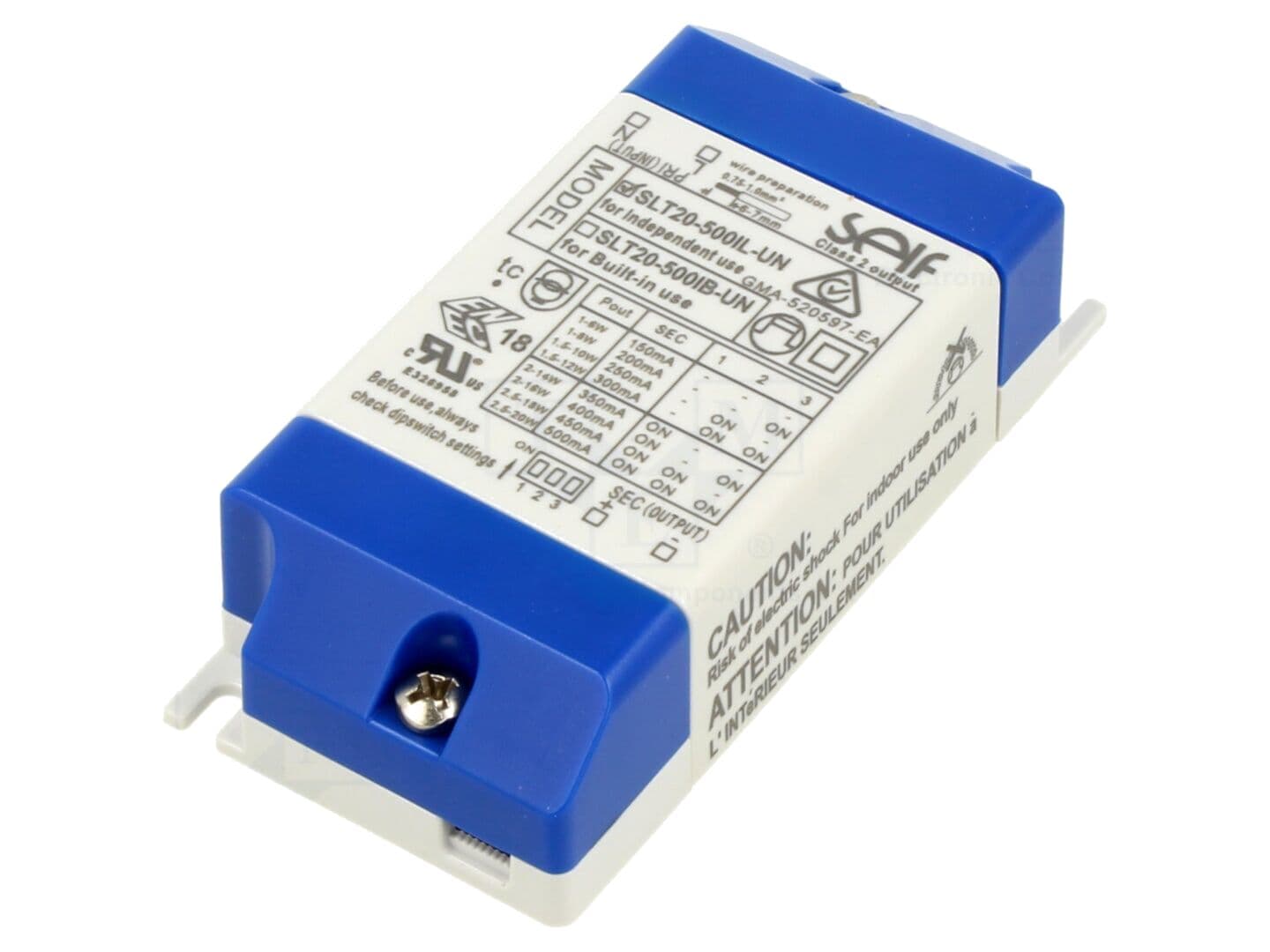 Alimentator LED pulsatoriu 20W, 150–500mA, 2–42V DC