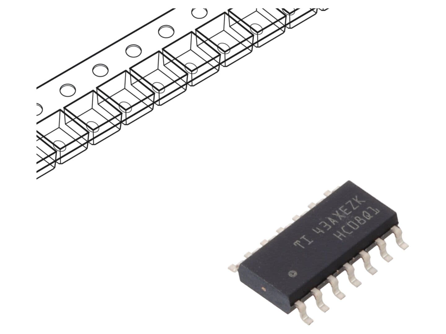 IC Digital Texas Instruments SN74HC08QDRQ1 - Porţi logice de calitate