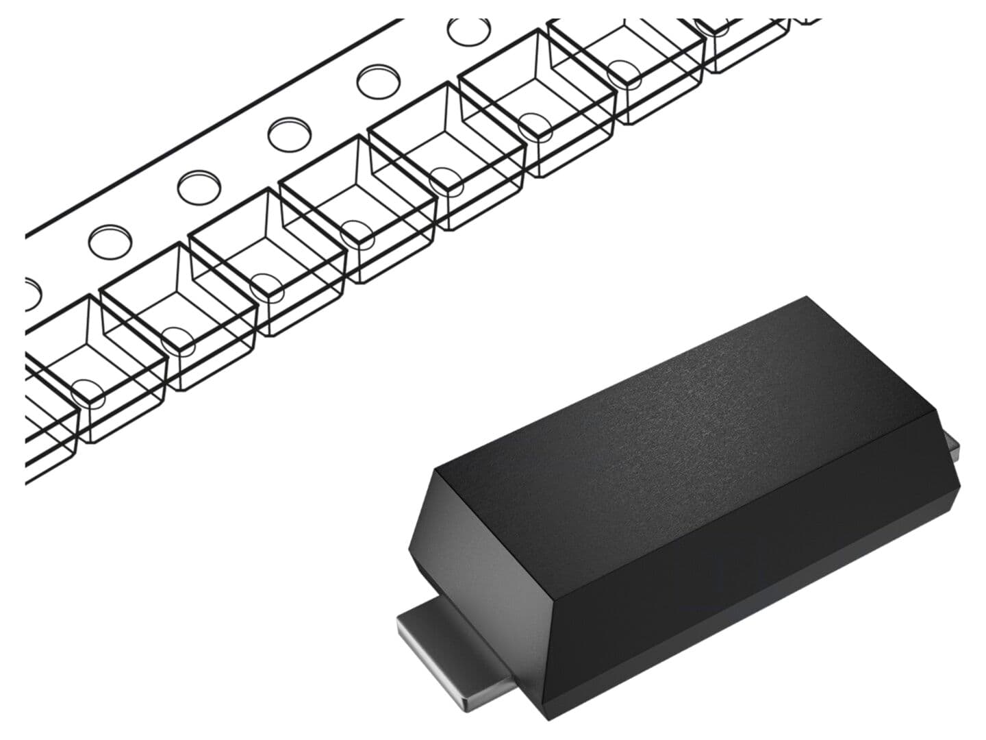 Diodă redresoare Schottky SMD 40V 5A SOD128F Taiwan Semiconductor