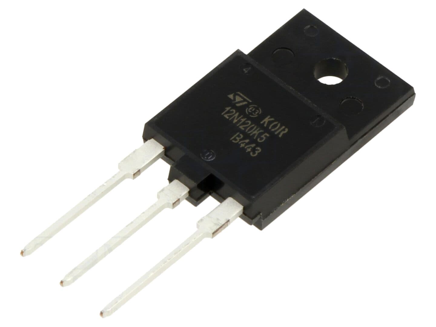 Tranzistor N-MOSFET STMicroelectronics 1,2kV 12A STFW12N120K5 TO3PF