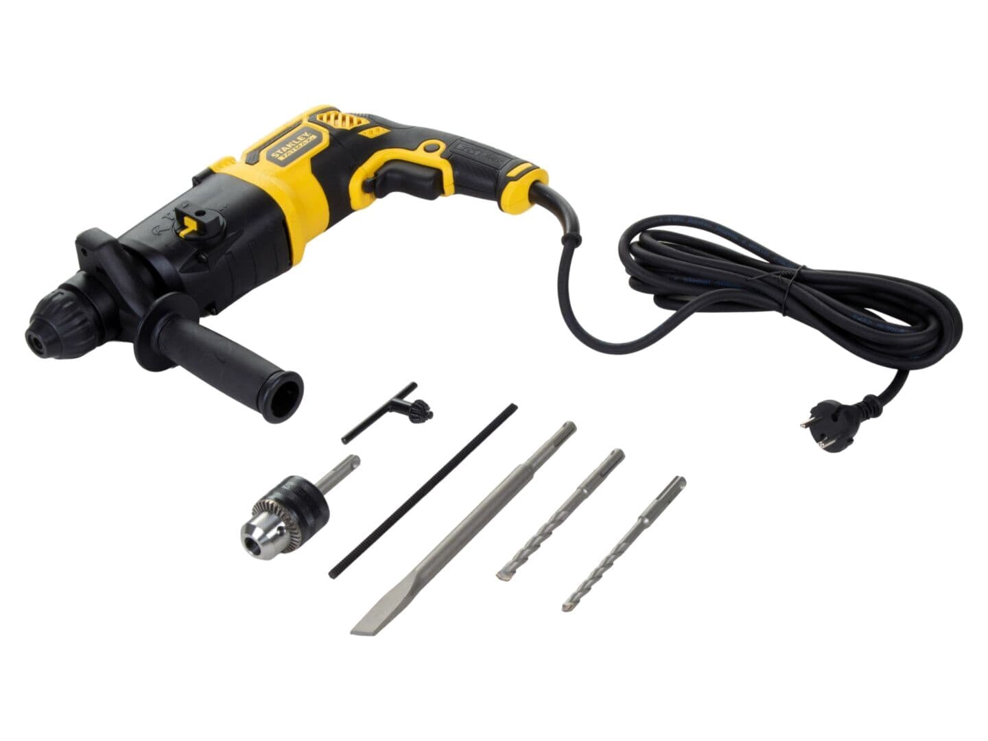 Ciocan rotopercutor electric STANLEY 750W, 1.8J, 5200/min, 4m cablu