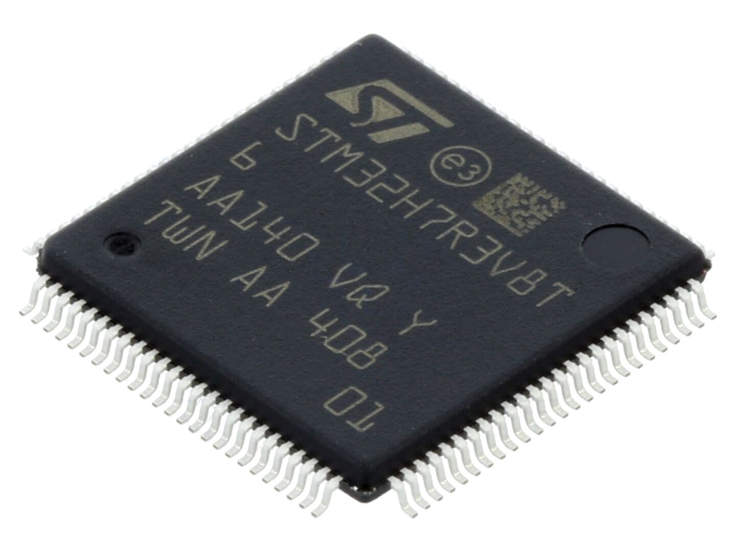 Microcontroler STM32H7 STMicroelectronics 600MHz 1.7-3.6V SMD Cortex M7 64kB FLASH 620kB RAM