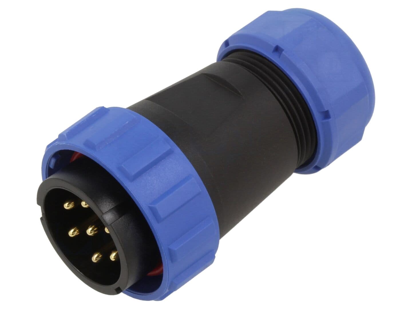 Conector circular tată 7 pini IP67 drept