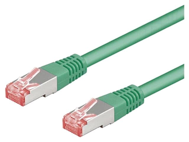 Patch cord S/FTP Cat 6a 5m RJ45 Goobay - Fără halogen, Power over Ethernet