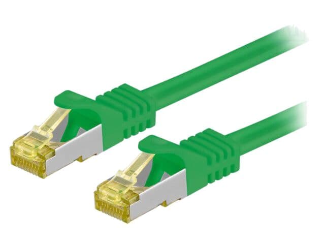 Patch cord S/FTP Cat 6a 1,5m RJ45, litat, Cu - Goobay