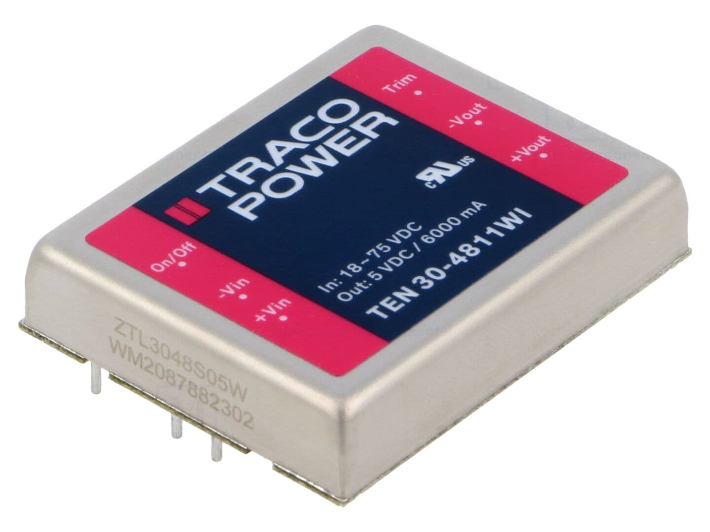 Convertor DC/DC 30W 18–75V 5VDC
