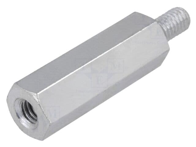 Piuliță-distanțieră filetată M8, 75mm, din oțel zincat