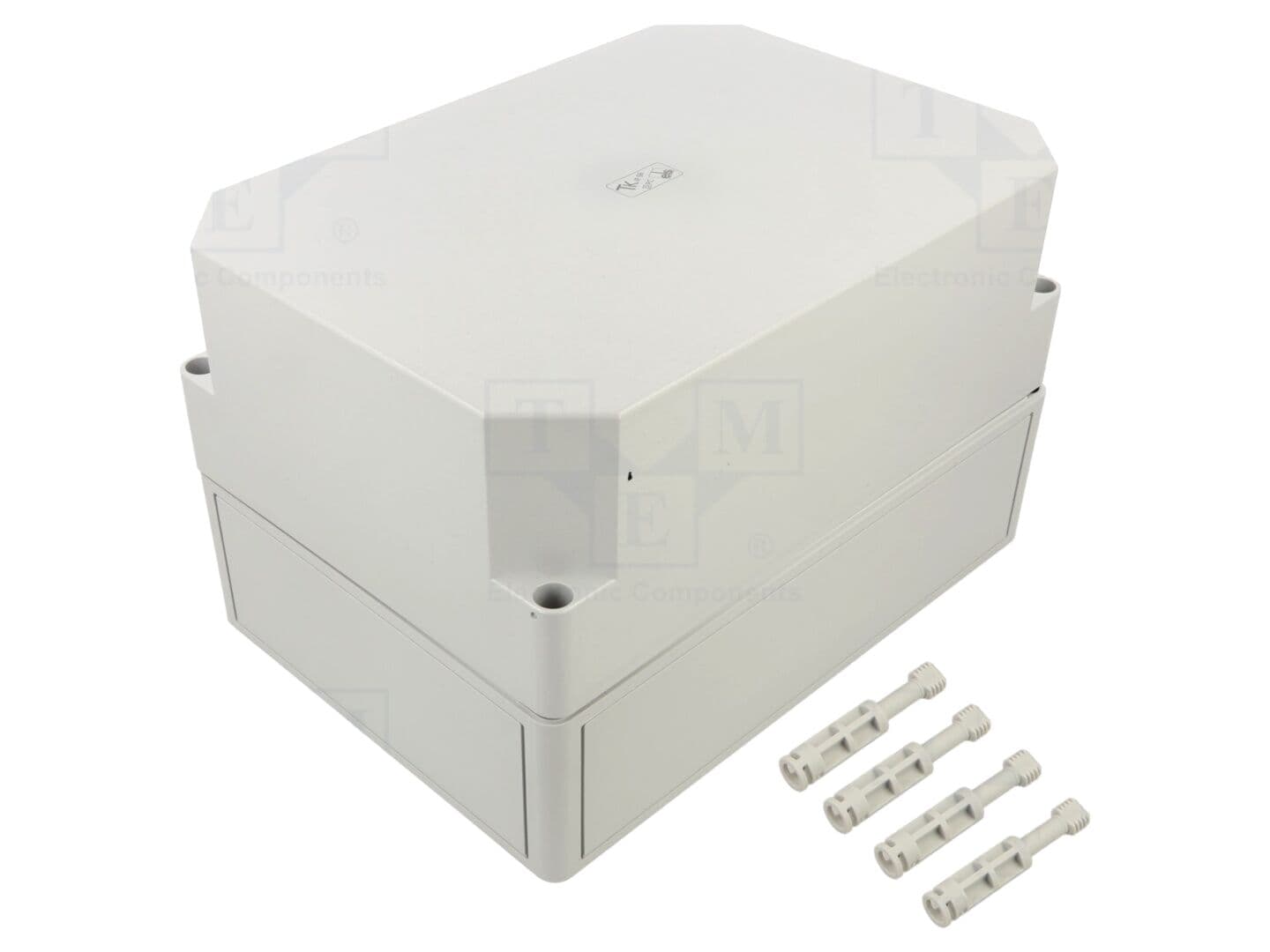 Carcasă universală gri IP66, 180 x 254 x 165 mm