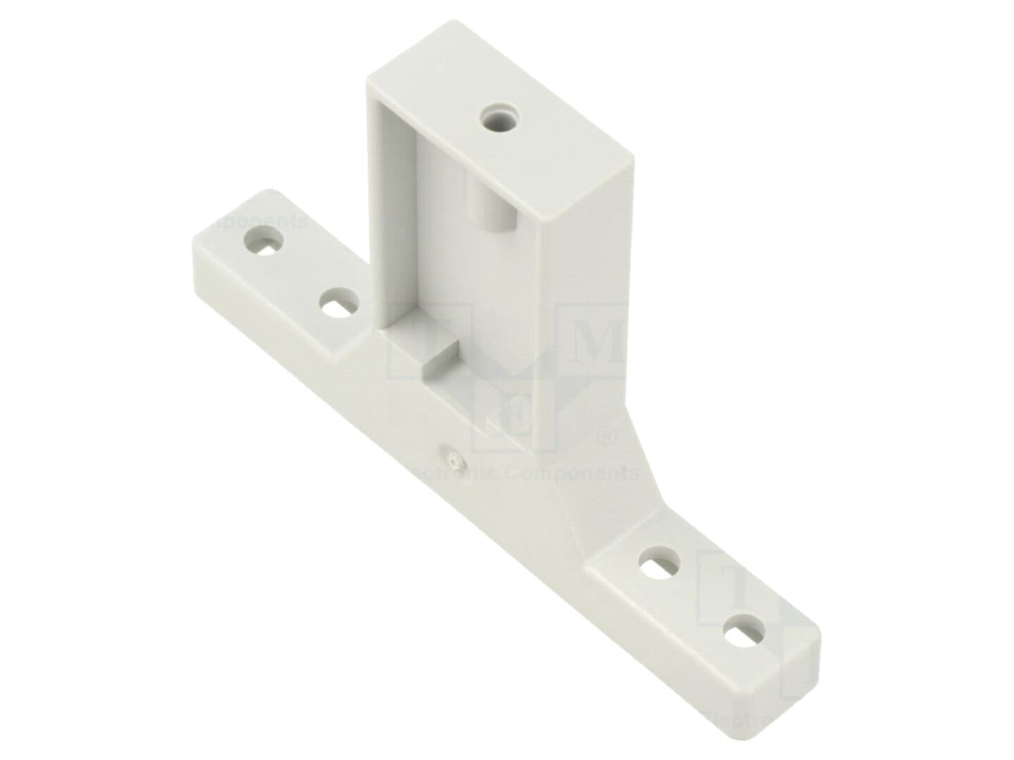 Suporturi șină DIN din plastic, 58 mm, set 10 buc.