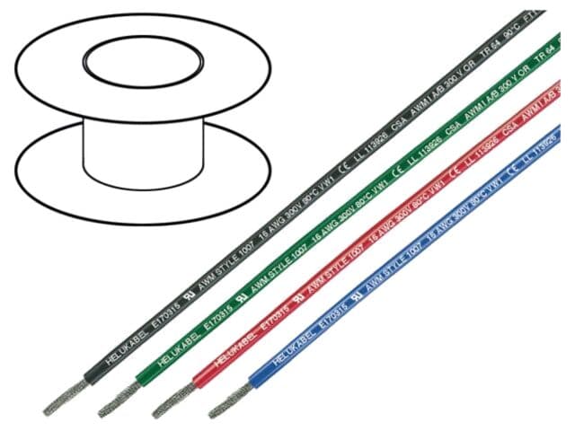 Cablu PVC maro 16AWG 300V Clasa 5