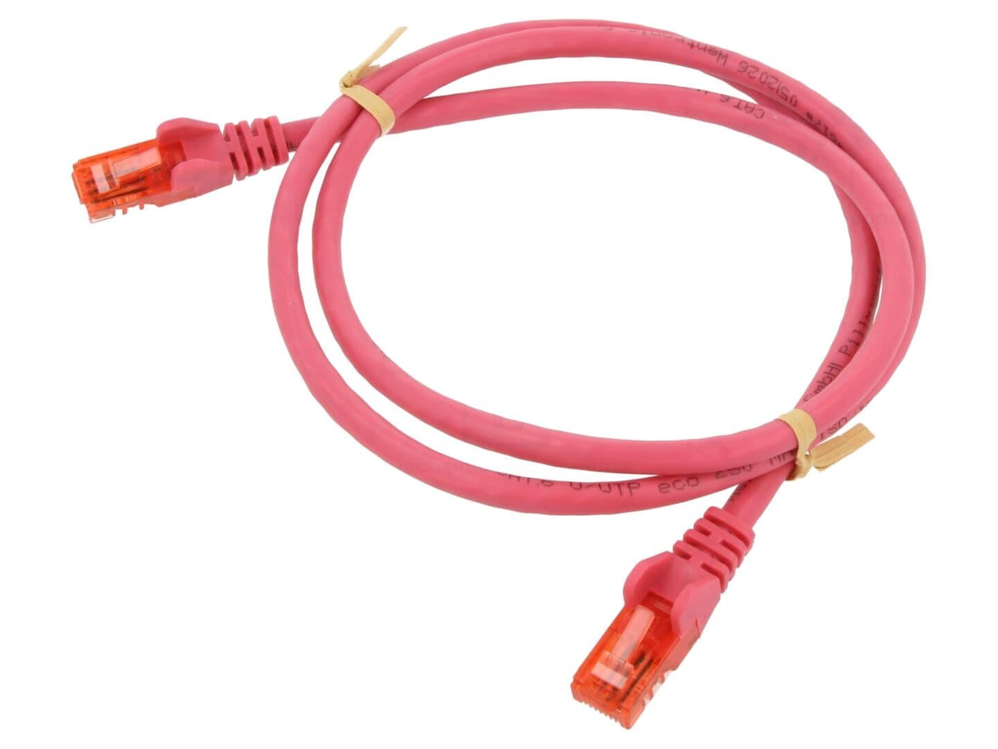 Cablu patch cord U/UTP Cat 6, roz