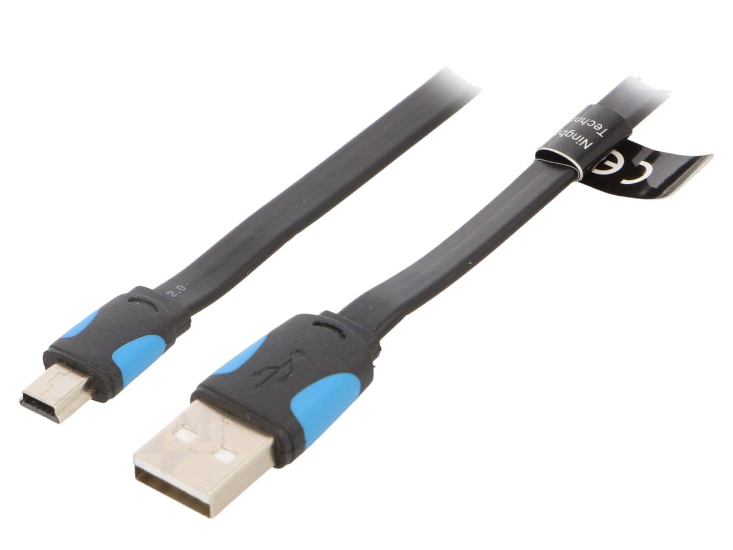 Cablu USB 2.0 A la B mini, 1.5m, nichelat, VENTION