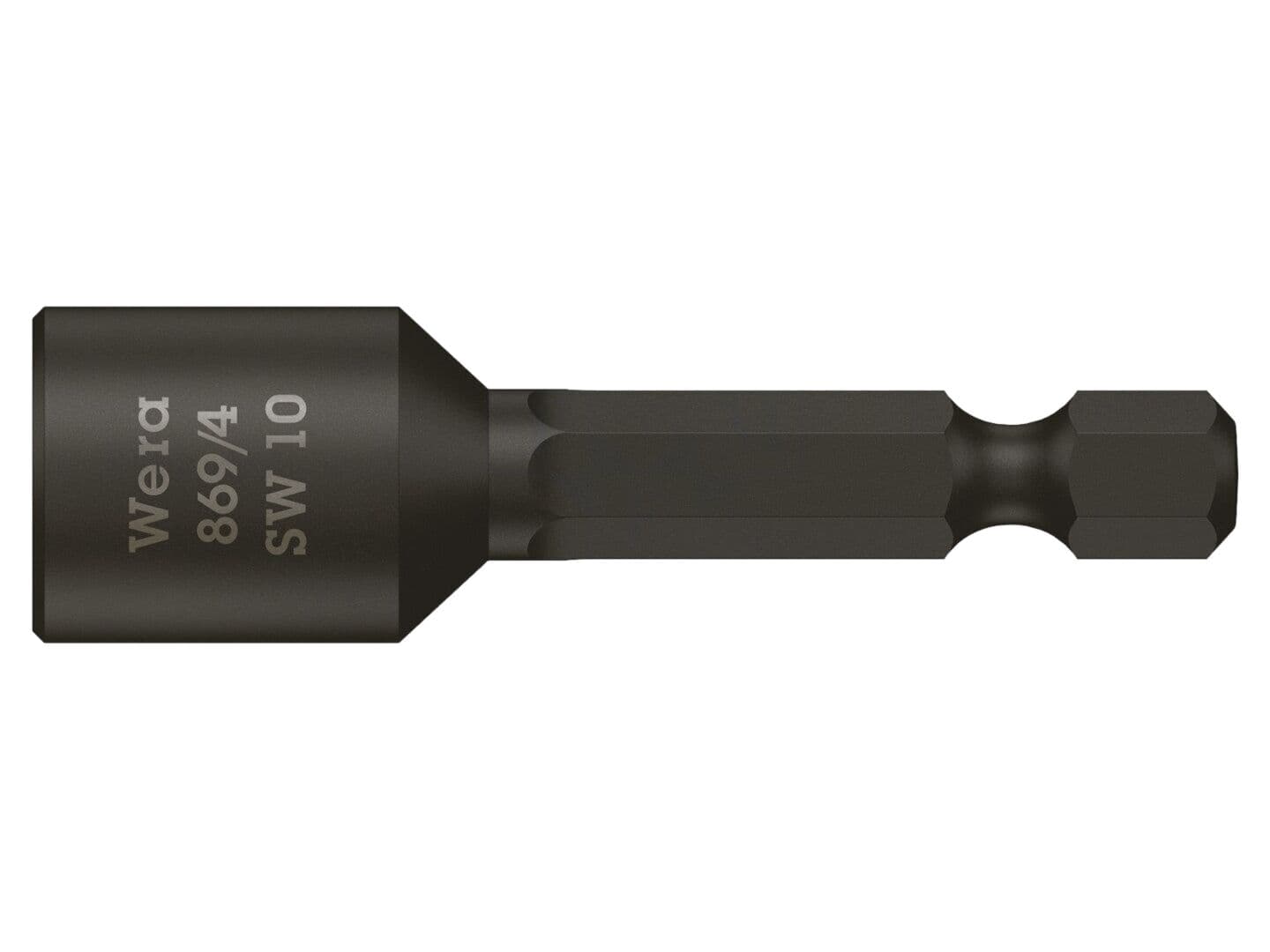 Capăt de şurubelniţă HEX 6mm WERA, fără magnet, 1/4"