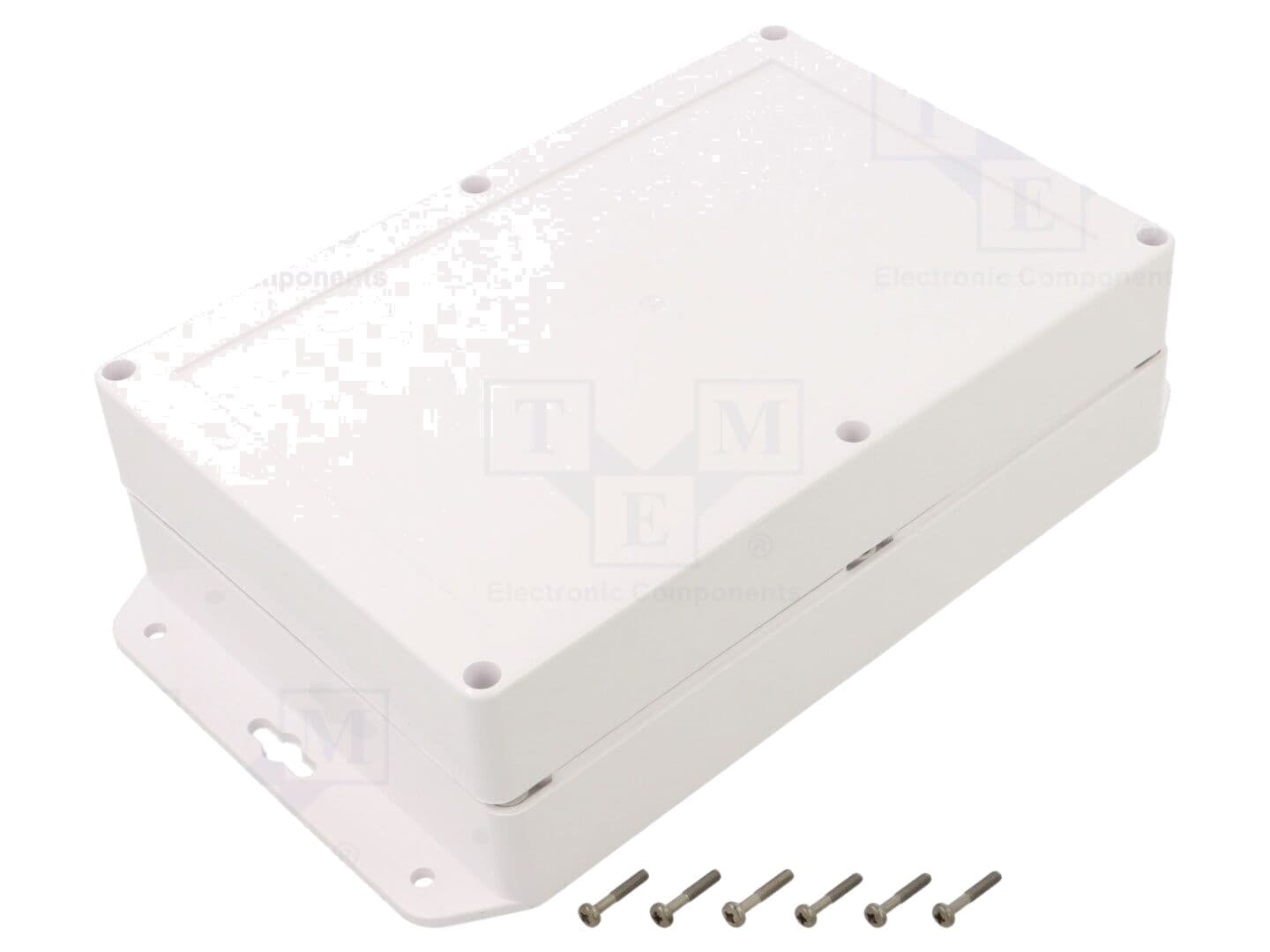 Carcasă universală KRADEX ZP210.140.60SUB TM ASA albă IP67 140x210x60mm